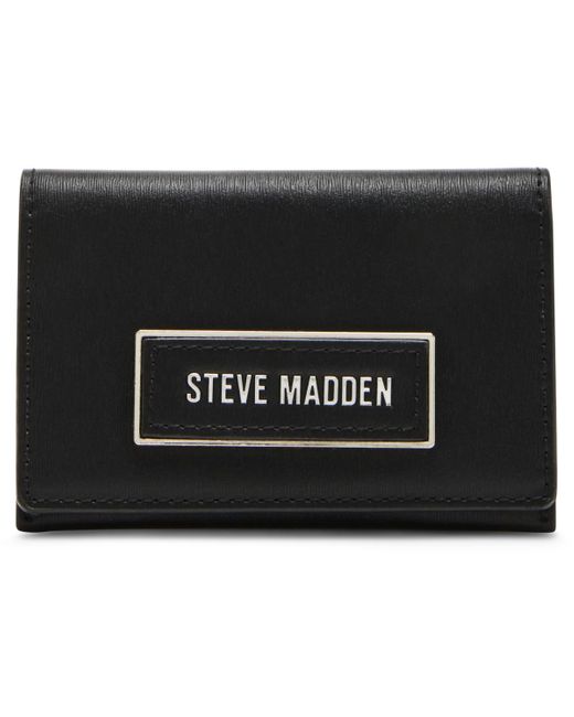 Steve Madden Black Micro Wallet