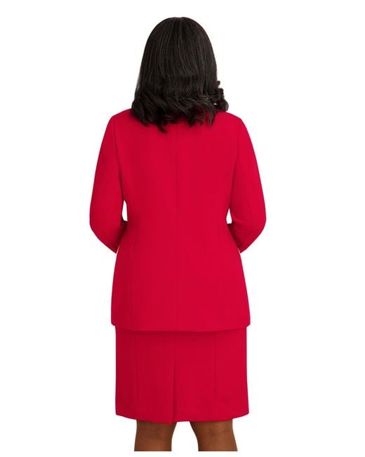 Kasper Double-breasted Collared Jacket