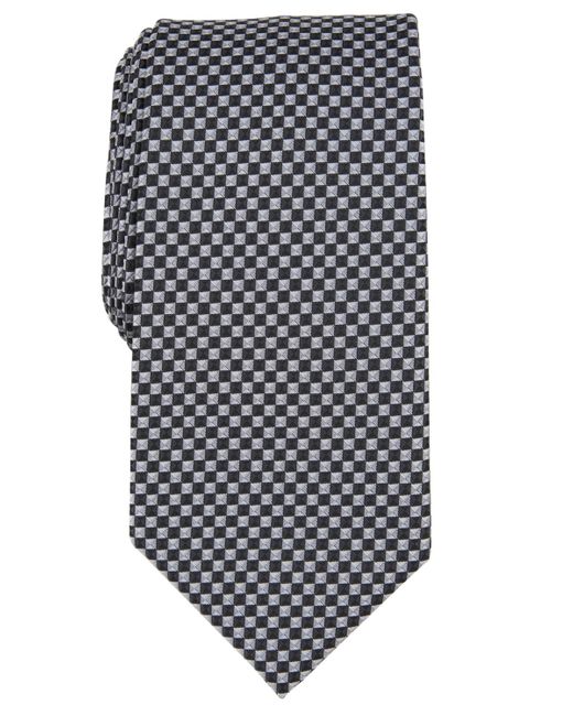 Perry Ellis Gray Stover Checker Pattern for men