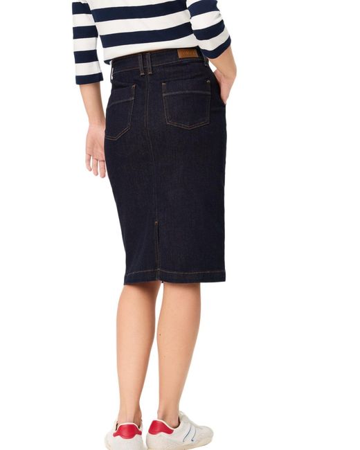 Olsen Blue Skirt