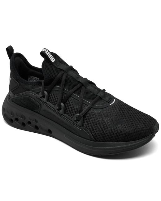 PUMA Black Softride Frequence Street Casual Sneakers From Finish Line for men