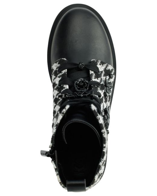 Karl Lagerfeld Black Paris Makenzie Everyday Chelsea Boot Combat