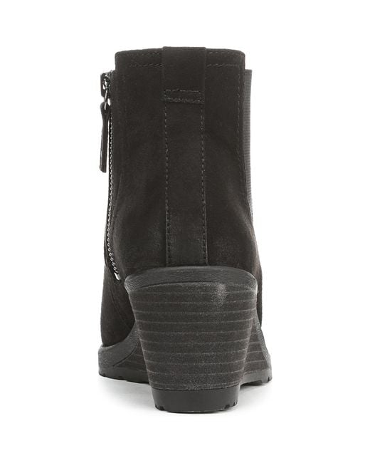 Dr. Scholls Black Camden Chelsea Wedge Short Boots