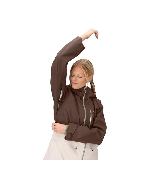 Marmot Brown Refuge Pro Ski Jacket