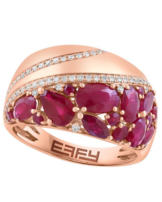 Effy Pink Ruby (2-3/8 Ct. T.w.