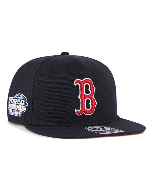 47 Brand Navy Boston Red Sox 2004 World Series Sure Shot Captain ...