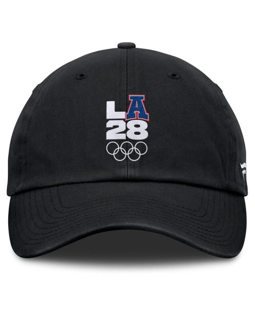 Fanatics Black La28 Summer Olympics Archer Adjustable Hat for men