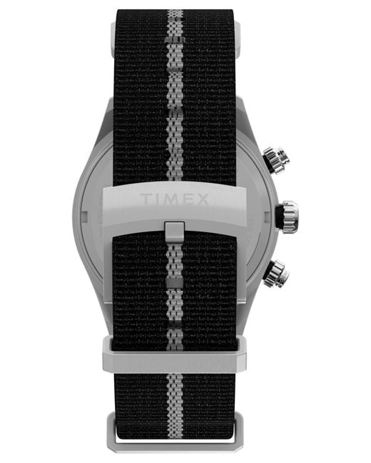 Timex Gray Chronograph Fabric Watch for men