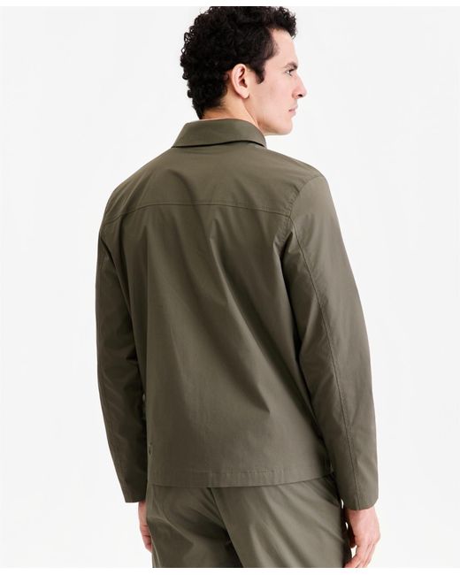 Alfani Green Spring Utility Jacket for men