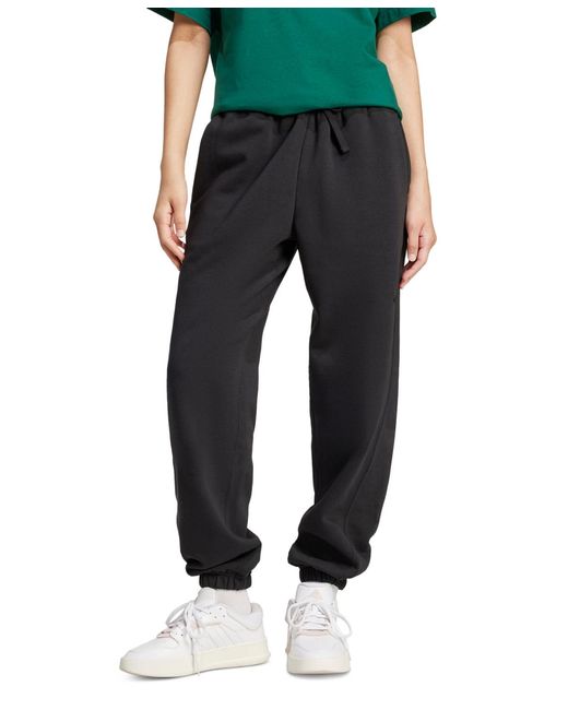 Adidas Black All Season Loose Drawstring Pants