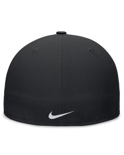 Nike Black Pittsburgh Pirates Evergreen Performance Fitted Hat for men