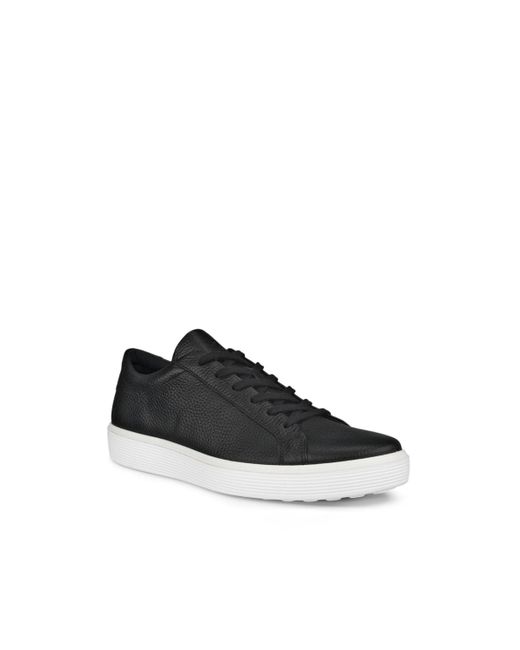 Ecco Black Soft 60 Lace Up Sneakers for men