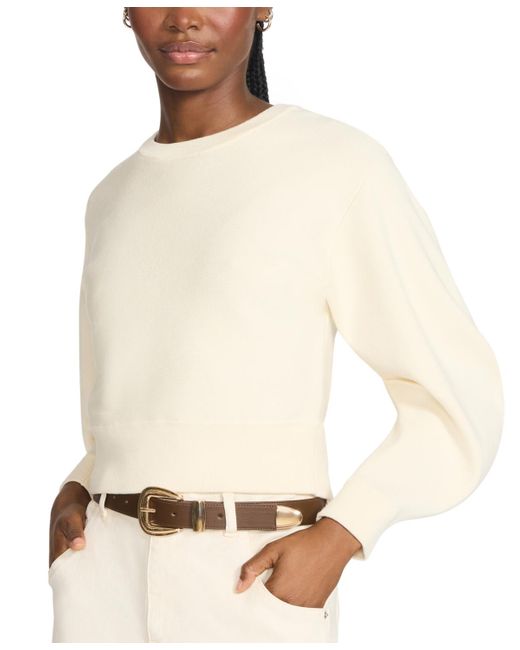 Steve Madden Brown Hardware-embellished Faux-leather Belt