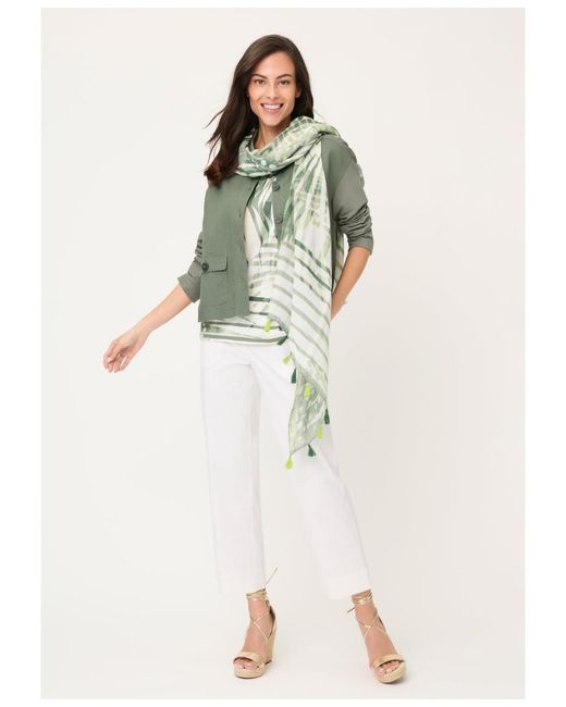 Olsen Gray Mixed Media Jacket