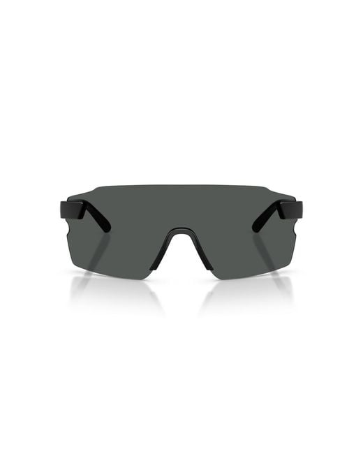 Scuderia Ferrari Black Rectangle Sunglasses for men