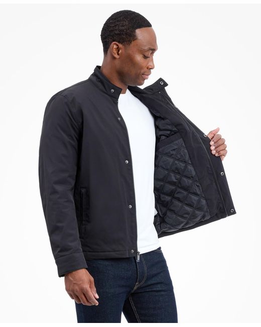 Michael Kors Blue Moto Jacket for men