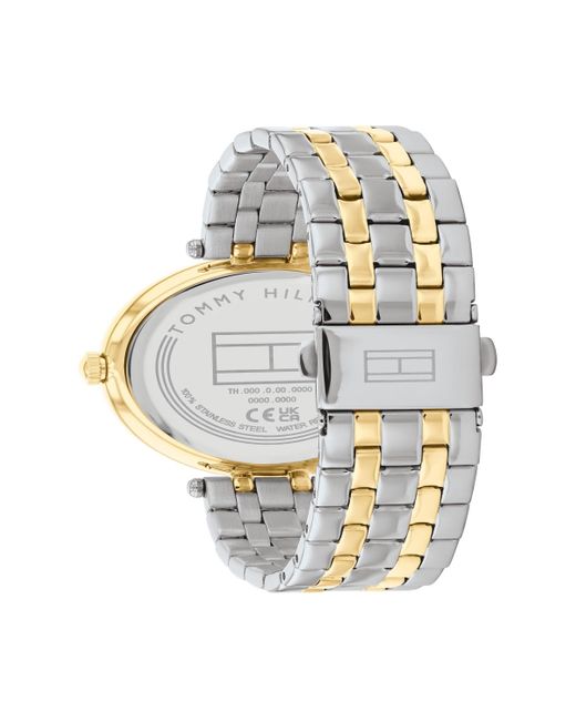 Tommy Hilfiger Metallic Quartz Two-tone Stainless Steel Watch 34mm
