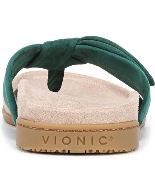 Vionic Green Eva Thong Sandals