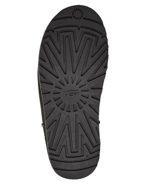 Ugg Black Otzo Round Toe Clogs