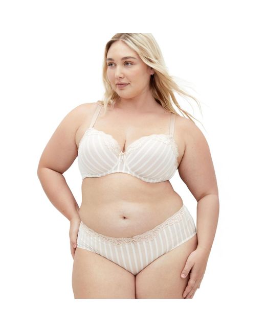 City Chic Natural Plus Size Fifi Shorty