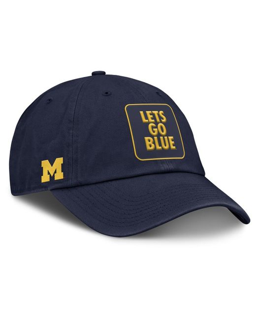 Nike Blue Michigan Wolverines Local Club Adjustable Hat for men