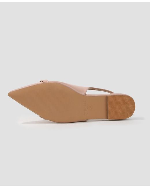 BERNESS Pink Rio02 Slingback Flats