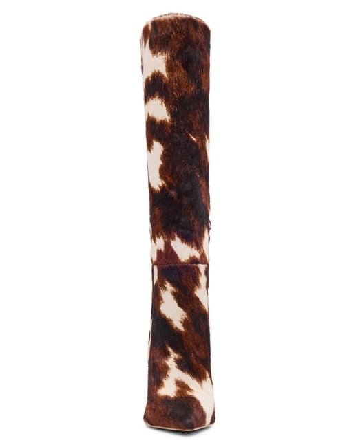 Steve Madden Brown Nitro-c Knee-high Stiletto Dress Boots