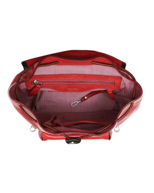 Old Trend Red Ficus Backpack