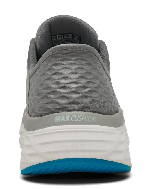 Skechers Gray Slip-ins Max Cushioning Walking Sneakers From Finish Line