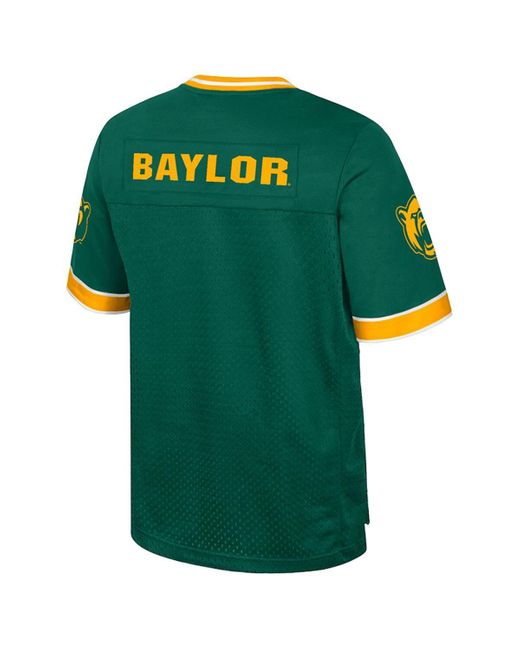 Colosseum Athletics Green Baylor Bears Nothing But The Hits Football Jersey for men