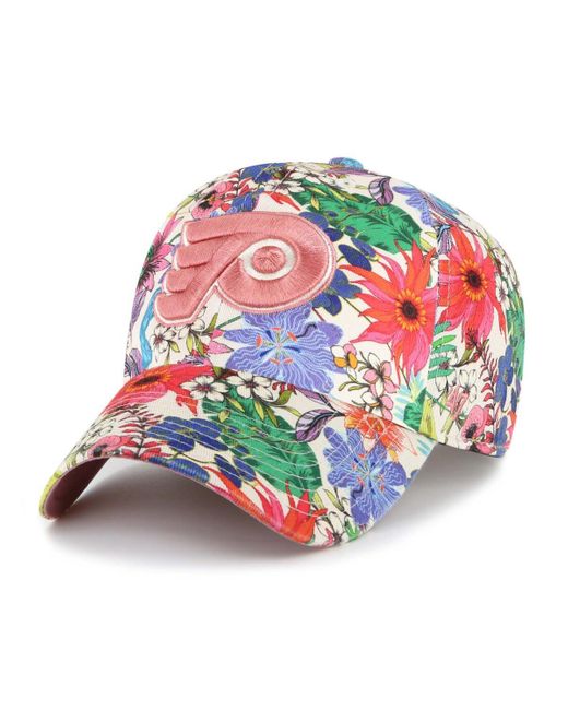 '47 White Philadelphia Flyers Pollinator Clean Up Adjustable Hat