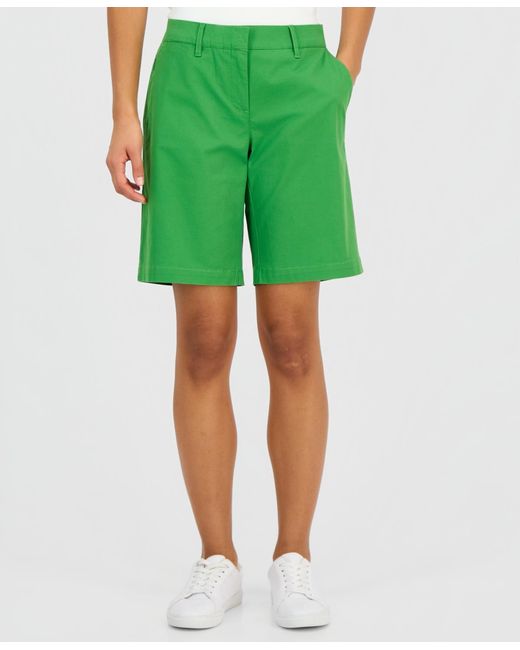 Nautica Green Jeans Riviera Solid Shorts