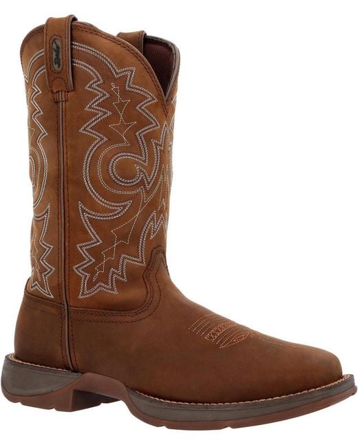 Durango Brown Rebel By Pull-on Western Boot for men