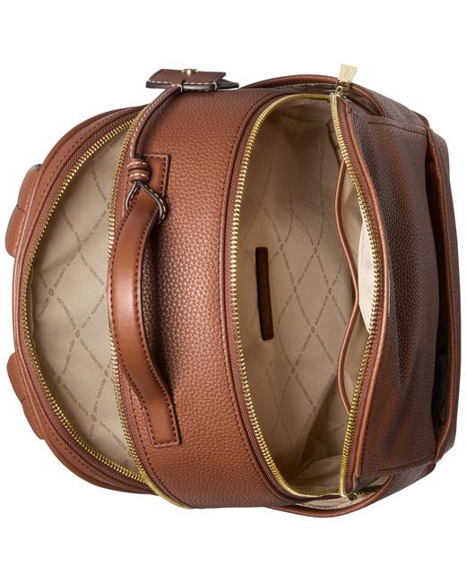Michael Kors Brown Sable Medium Leather Backpack