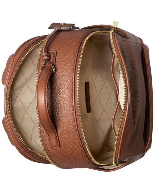 Michael Kors Brown Sable Medium Leather Backpack