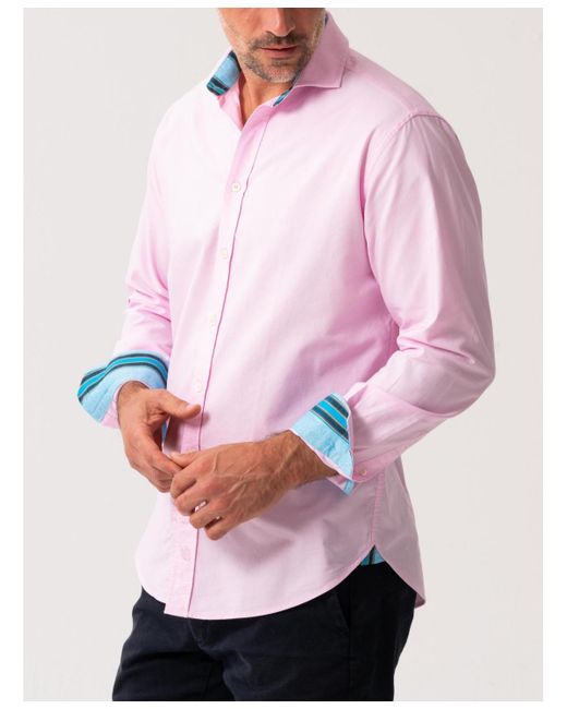 Koy Clothing Pink Button Up Shirt