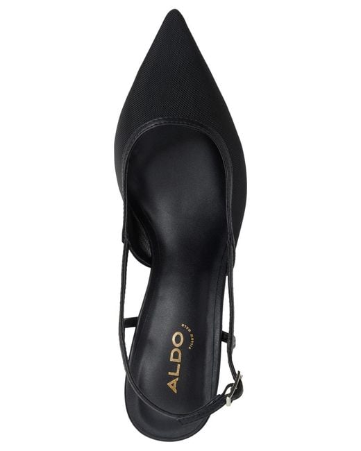ALDO Black Maxina Slingback Pumps