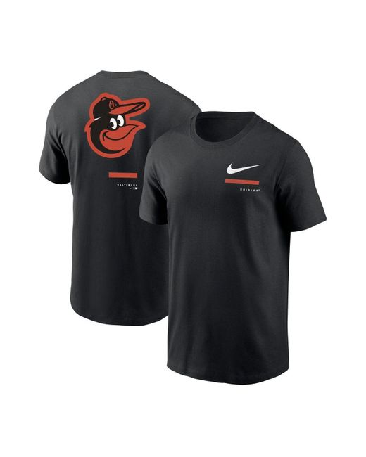 Nike Black Baltimore Orioles Over The Shoulder T-shirt for Men | Lyst