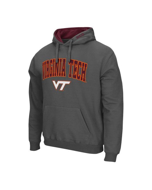 Colosseum Athletics White And Maroon Virginia Tech Hokies Free