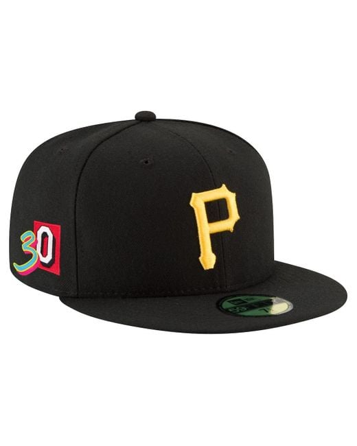 KTZ Black Paul Skenes Pittsburgh Pirates 2025 Player's Weekend 59fifty Fitted Hat for men