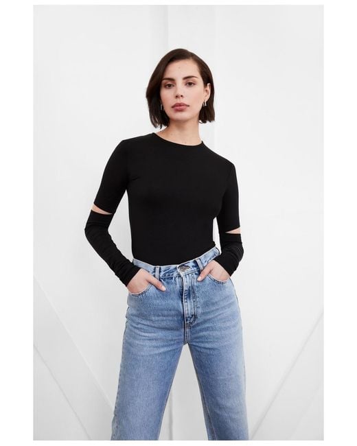 MARCELLA Blue Indra Top