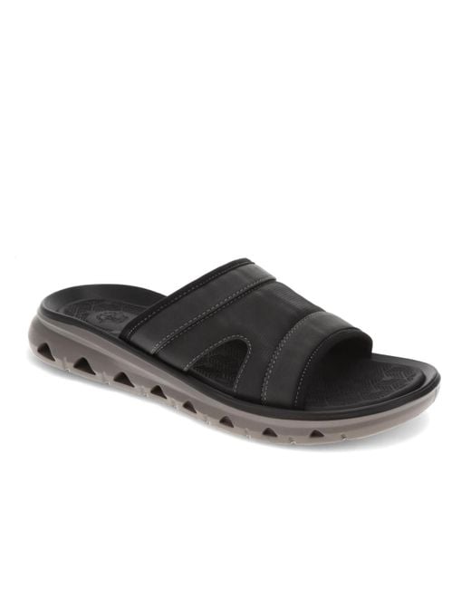 Dockers Black Luis Slip On Sandals for men