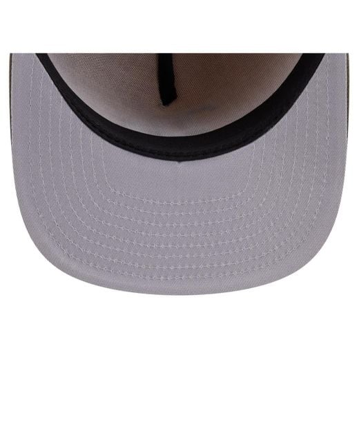 KTZ Natural Light Beige/olive Tampa Bay Rays Two-tone Color Pack A-frame 59fifty Fitted Hat
