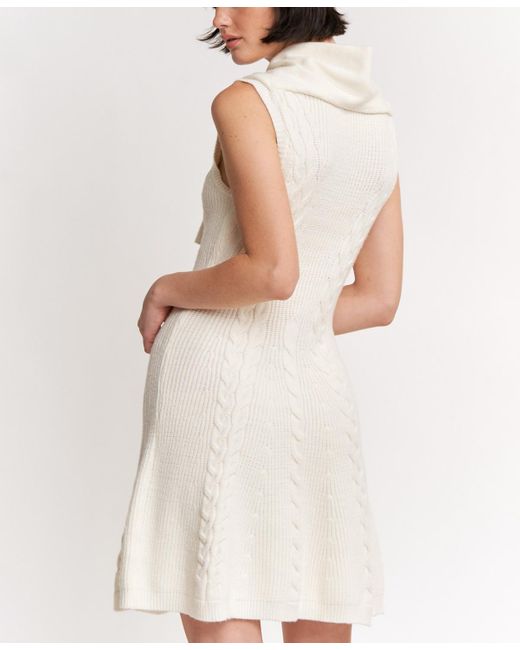 En Saison Natural Stenson Mini A-line Dress