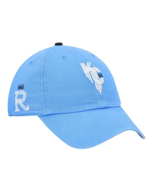 47 Brand Light Blue Kansas City Royals Area Code City Connect Clean Up