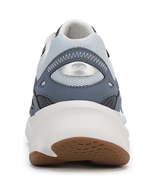 Ryka Blue Rezorb Max Classic Lace Up Walking Sneakers