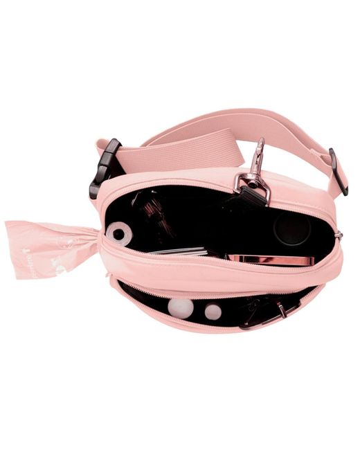 Puppington Pink 3-in-1 Crossbody Dog Walk Bag