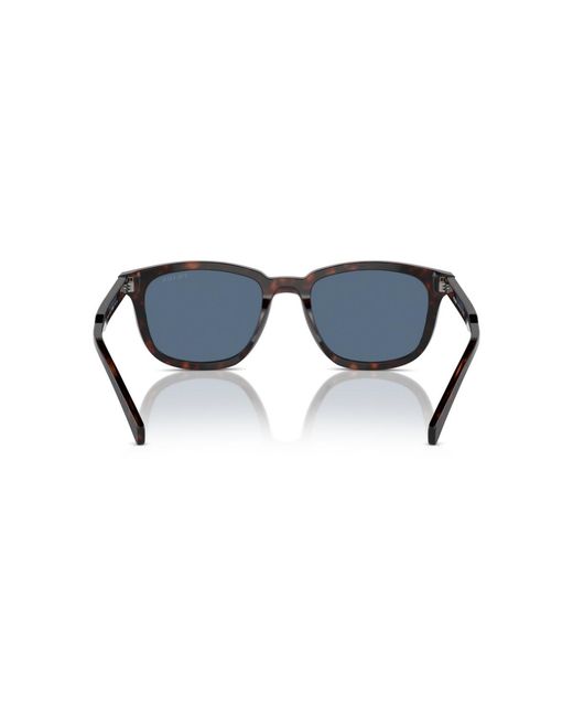 Prada Blue Rectangle Sunglasses for men