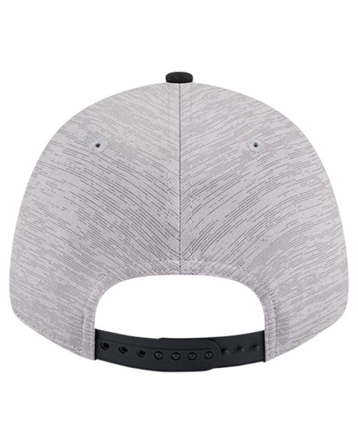 KTZ Gray Ay/black Sacramento Kings Active Digi-tech Two-tone 9forty Adjustable Hat for men