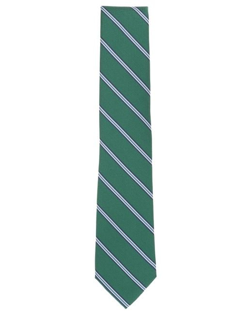 Club Room Green Whalers Stripe Tie for men